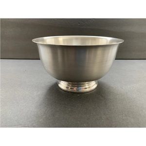 Vintage Wm.Rogers Paul Revere Production 7 inch Footed Plate Bowl